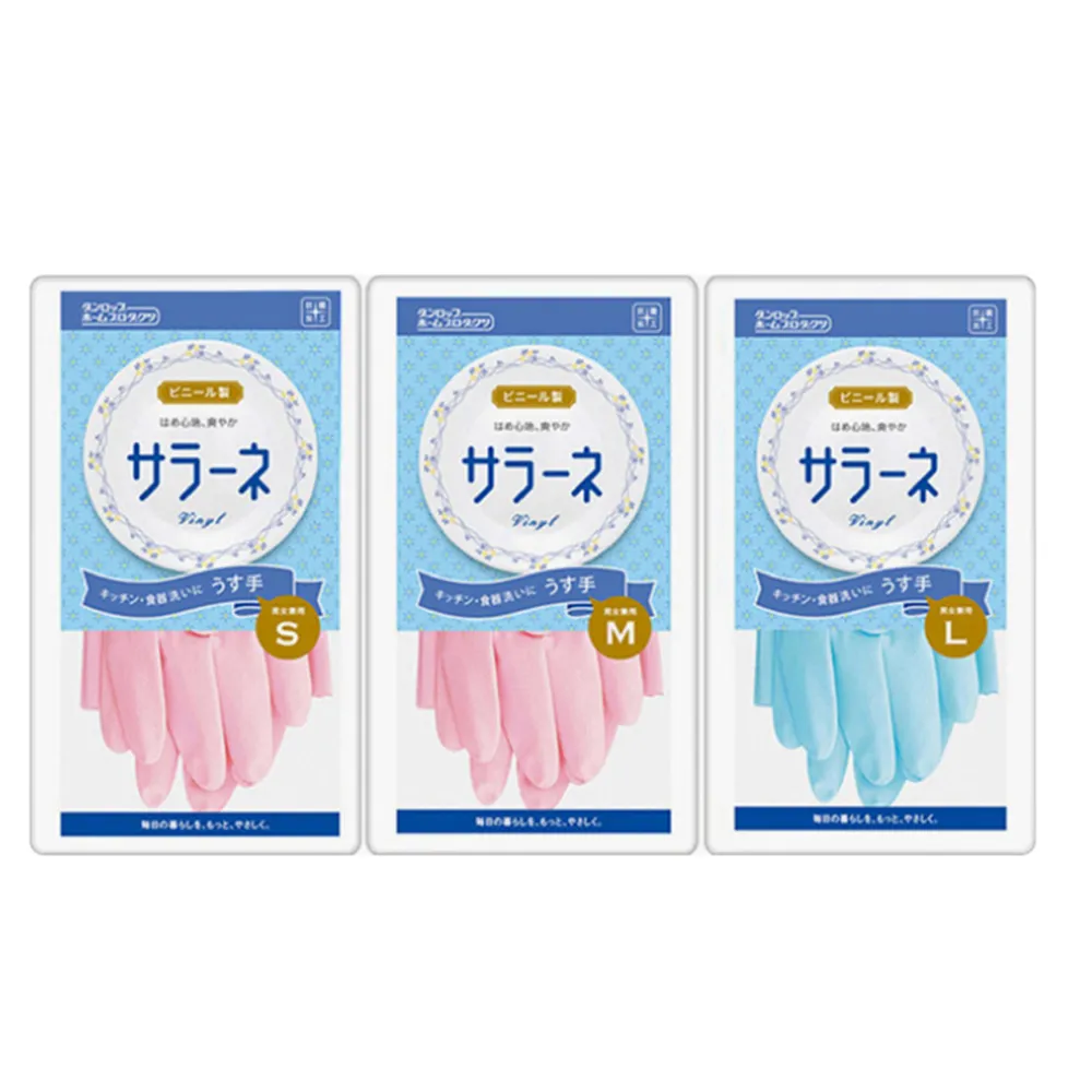 【ibuy+ 愛敗家】家事清潔手套(日本進口 洗碗手套 家事手套 pvc手套 清潔手套 塑膠手套 洗碗)
