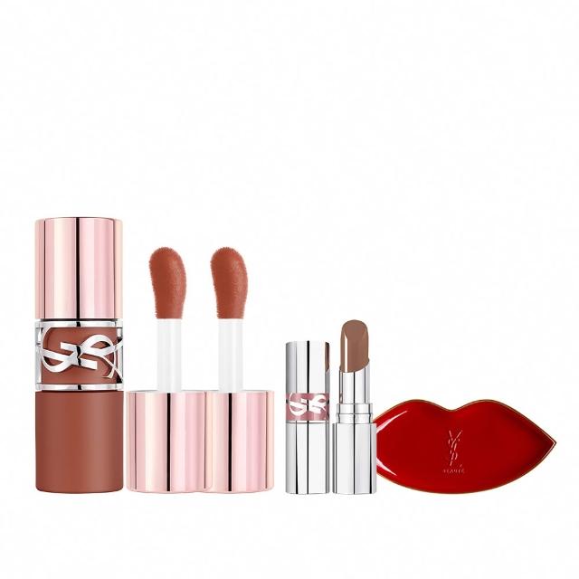 【YSL】官方直營 情挑裸吻煙霧持色唇萃2入組(任選二款/新品上市/週年慶)