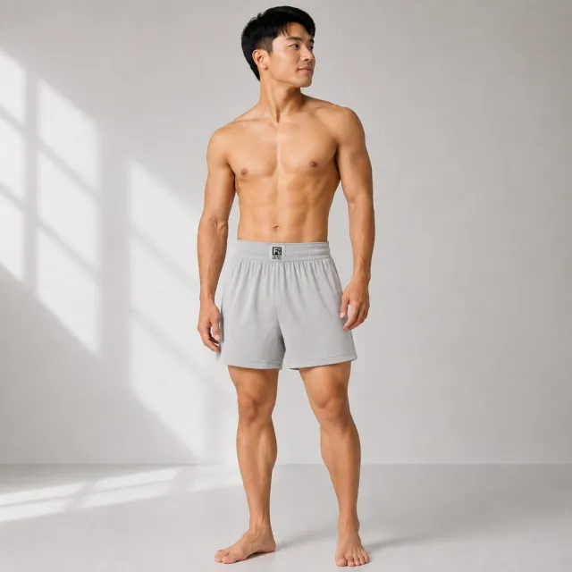 【FU】6件組 霸王急速排汗平口褲.男四角褲.寬鬆內褲.快乾親膚.透氣乾爽.平口內褲