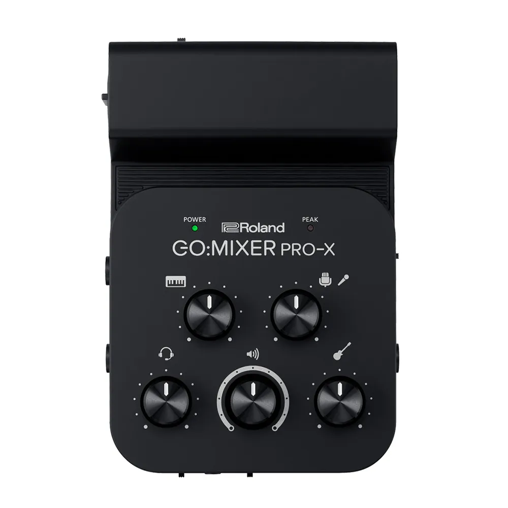 【ROLAND 樂蘭】GO MIXER PRO-X 智慧型手機專用音訊混音器(原廠公司貨 商品保固有保障)