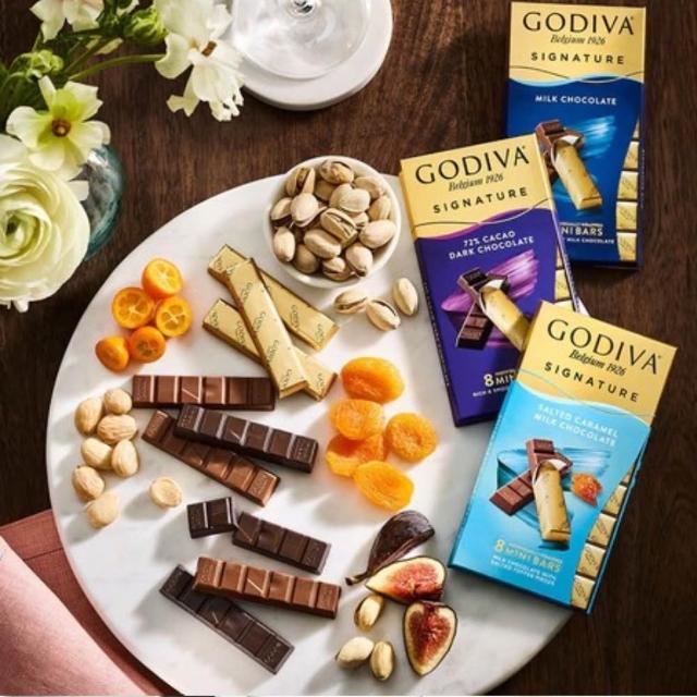 【GODIVA】醇享巧克力系列4片組(生日禮、情人節、雙11、1111)