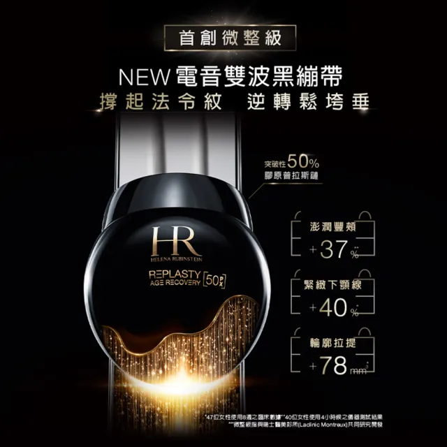 【Helena Rubinstein HR 赫蓮娜】官方直營 PX50極塑黑繃帶修護乳霜50ml 醫美術後可用 升級上市 週年慶