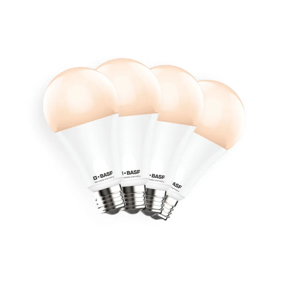 【臻光彩】LED燈泡8W 小橘美肌_燈泡色4入(Ra95 /德國巴斯夫專利技術)