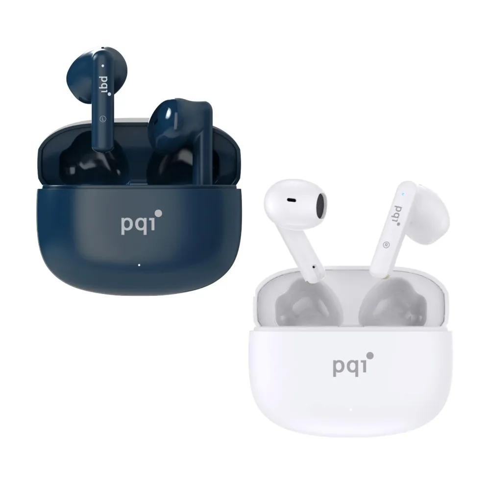 【PQI 勁永】TWS真無線藍牙耳機 BT09 (藍牙5.3 ENC通話降噪 IPX4生活防水)