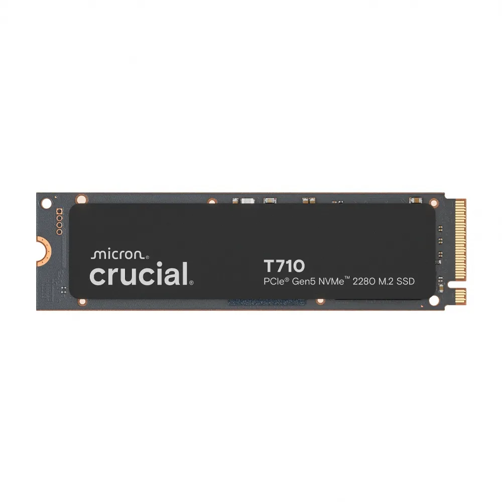 SSD+MB組合★【美光】T710 Gen5 2280 M.2 4TB SSD固態硬碟(CT4000T710SSD8)+華碩B850M主機板