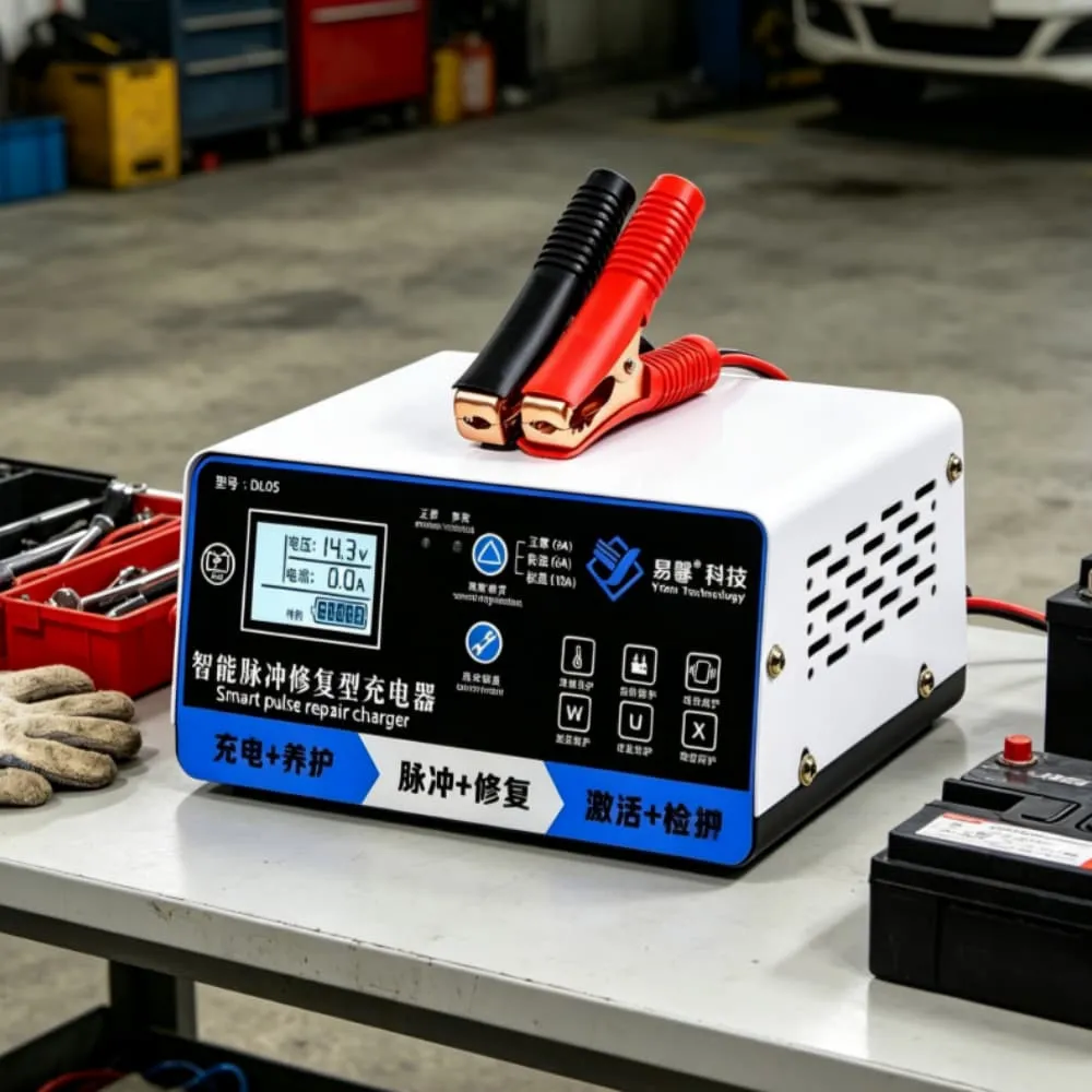【ZHIPU 芝浦】電瓶充電機 智能修復電瓶充電器 汽車電瓶充電器 應急電源 智能溫控 充滿自停 多車型L