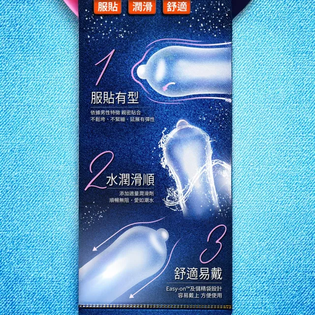 【Durex 杜蕾斯】活力裝衛生套4盒(共48入 保險套/衛生套/避孕套/安全套/避孕/保險套推薦)
