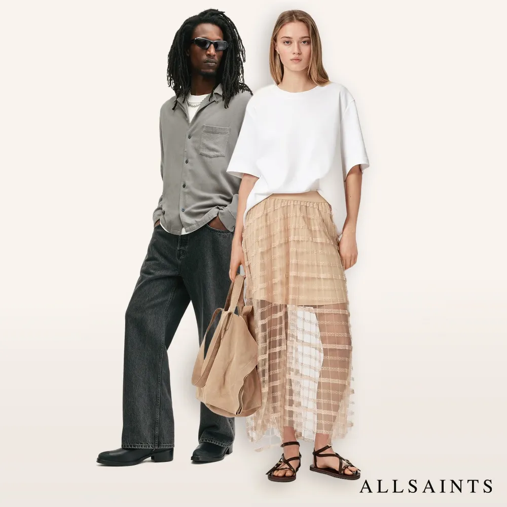 【ALLSAINTS】寬鬆柔軟針織上衣連帽衛衣 洋裝/牛仔褲/襯衫/長裙 (多款任選)