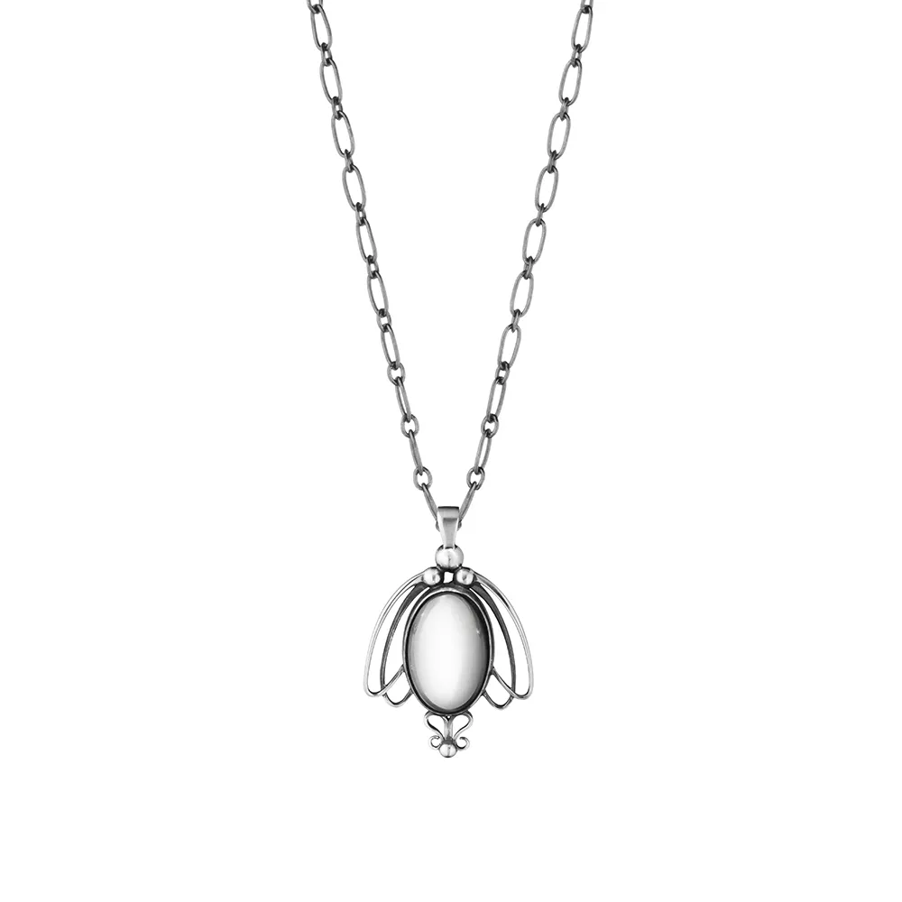 【Georg Jensen 喬治傑生】2027 Heritage 項鍊 (氧化純銀)