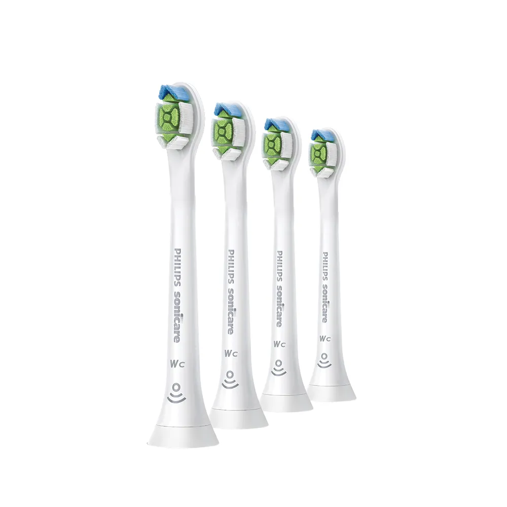 【Philips 飛利浦】HX6074 Sonicare Wc高效亮白迷你刷頭4入組 (進階去漬/深入清潔/官方直營)