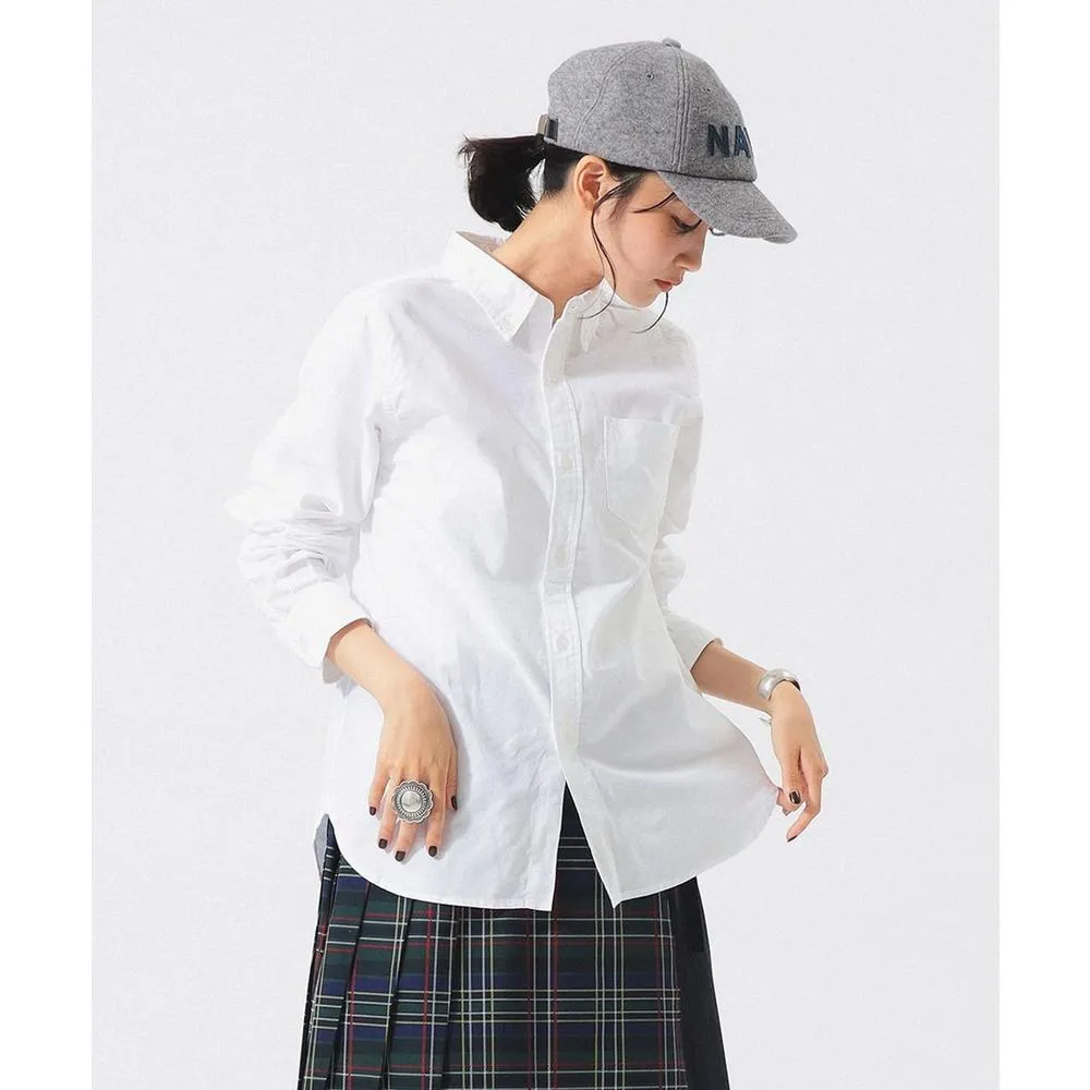 【BEAMS】官方旗艦館 BEAMS BOY / 女裝 牛津 扣領 襯衫