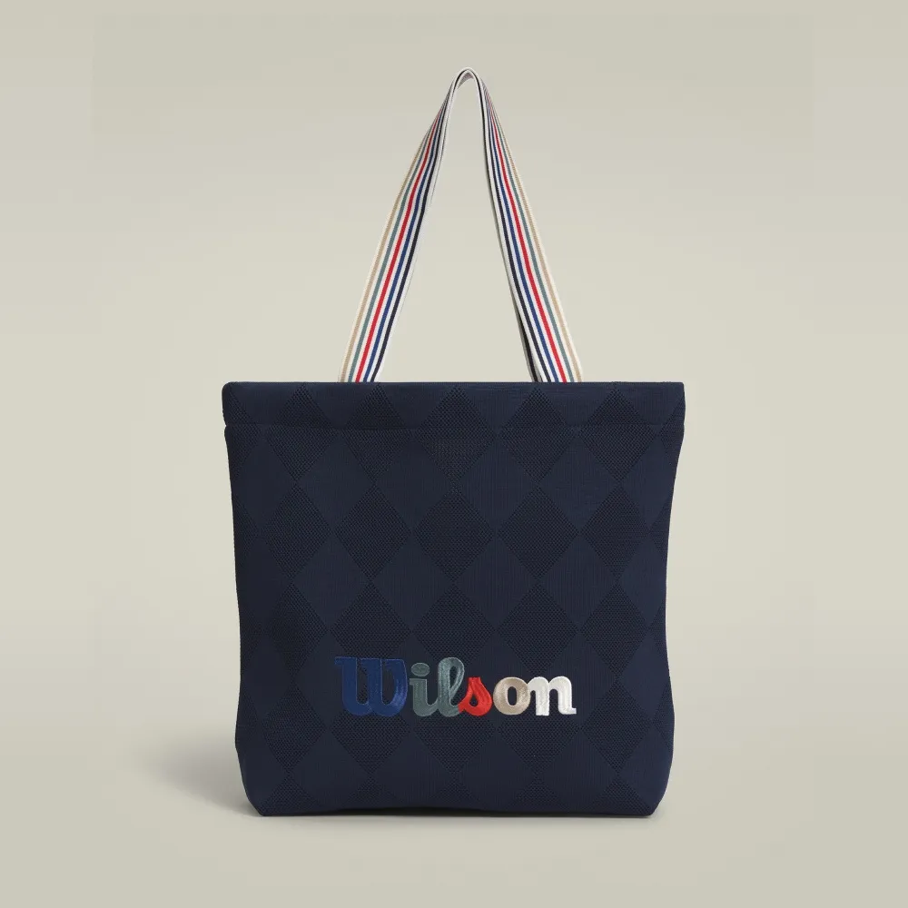 【WILSON】Technical Knit Tote Classic Navy 配件 托特包 海軍藍 WU00090U001002