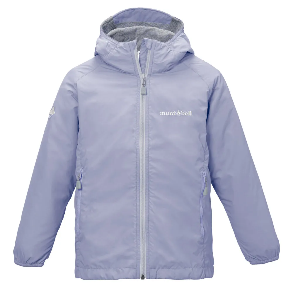【mont bell】Light Shell Hooded Jkt Ks 幼童夾克1106804BGN藍綠 BK黑 LGY淺灰 LV薰衣草 YL黃