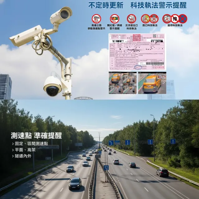 【Abee 快譯通】V92AGH 行車紀錄器 WIFI 雙鏡頭前4K後2K 科技執法(Sony星光夜視二代 贈64Ｇ記憶卡)
