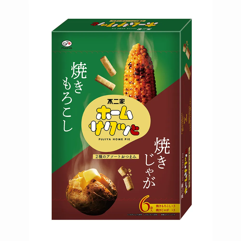 【不二家】雙味千層脆條(6入盒裝) 252g