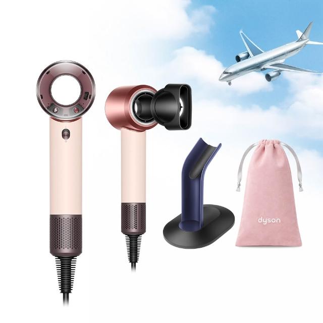 【dyson 戴森】HD19 Supersonic™ Travel 隨行吹風機 國際電壓吹風機 (國際電壓/全球電壓) 粉霧玫瑰