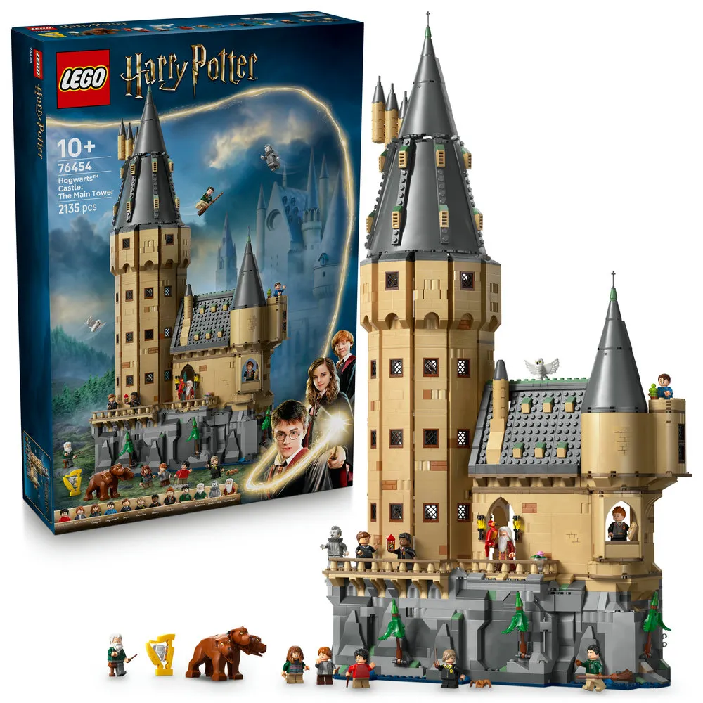 【LEGO 樂高】哈利波特系列 76454 霍格華茲城堡：主塔(Harry Potter 霍格華茲城堡 兒童玩具 積木)