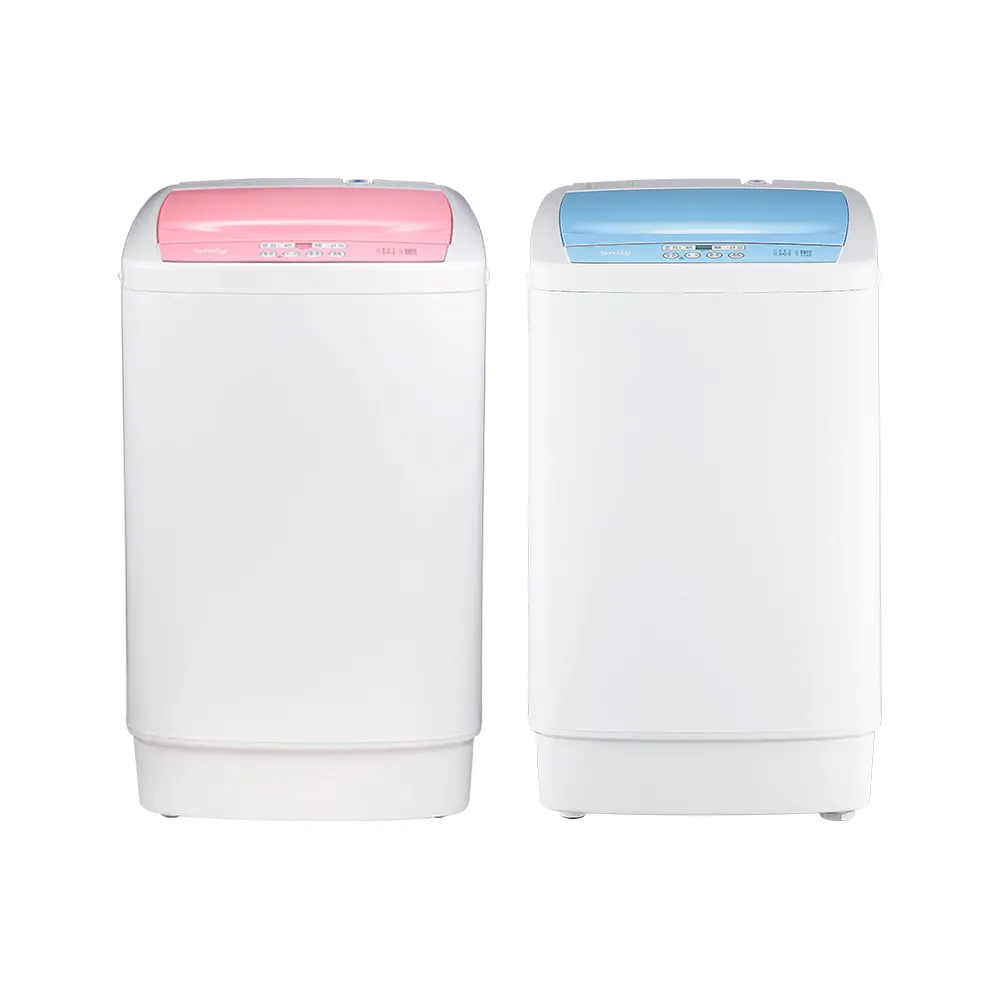【only】mini全自動4.5KG迷你洗衣機OT05-S07粉/OT05-S09小直藍(省水標章4.5公斤直立式)