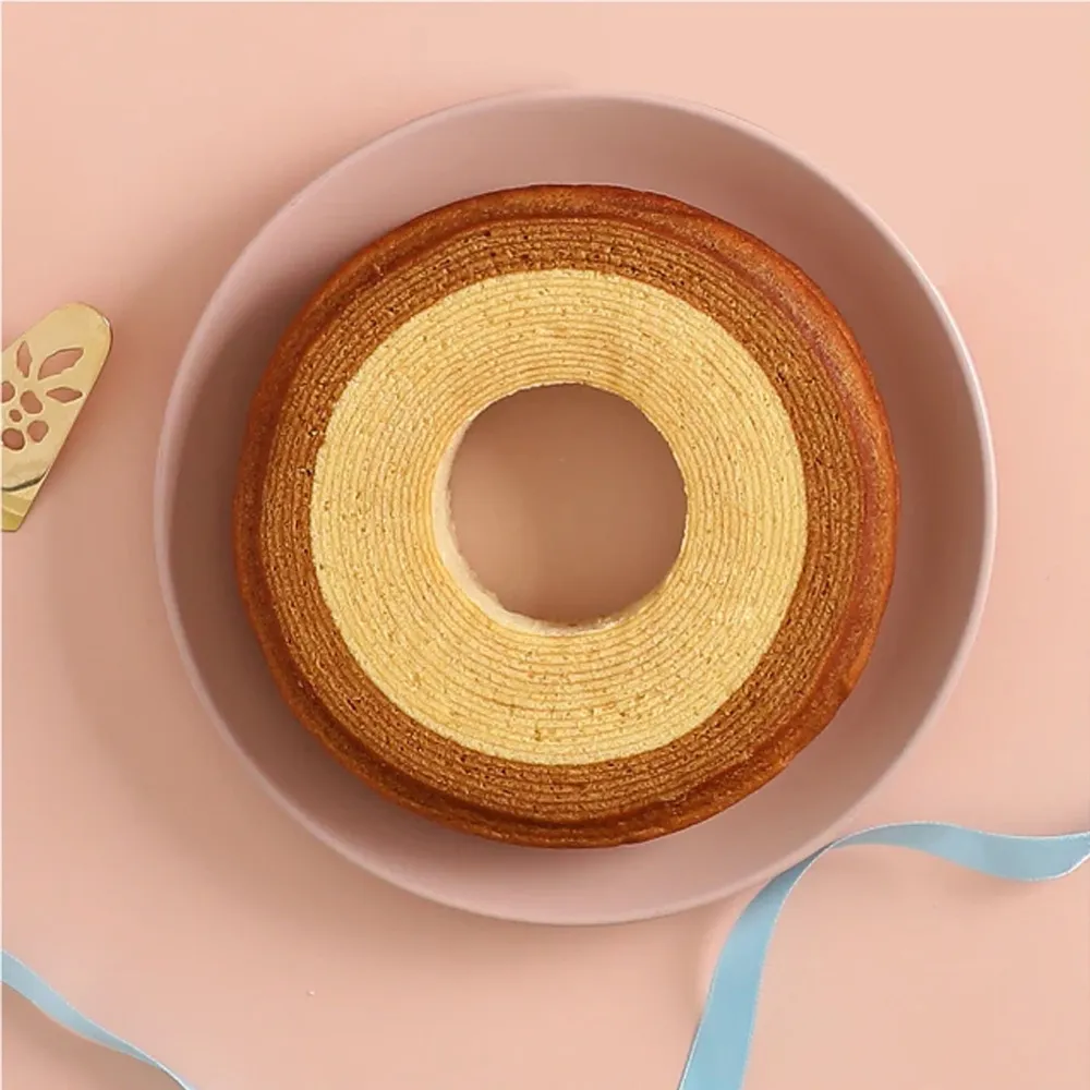 【金格食品】森之圓舞曲年輪蛋糕禮盒(伴手禮/法式點心)