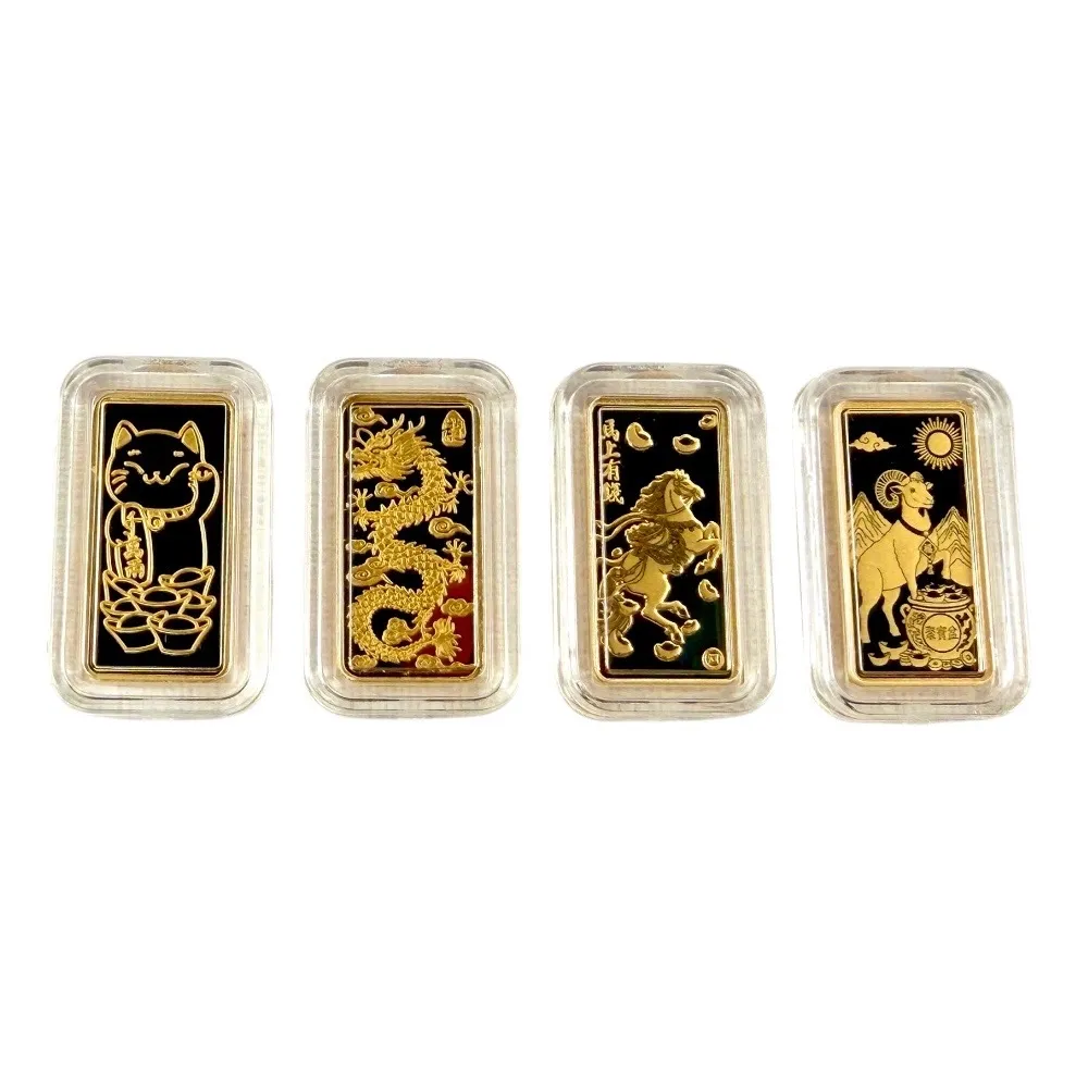 熊貓金黃金金條0.5錢多種款式任選(黃金金條)
