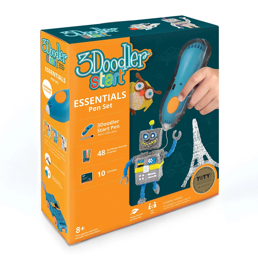 【3Doodler】Start 3D列印筆基本組合(3D列印筆 DIY 公仔 模型 玩具)