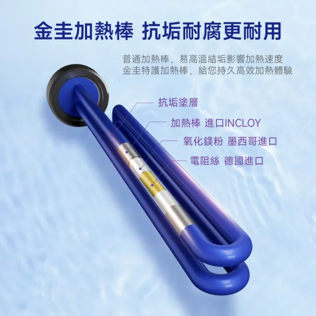 【A.O.Smith】AO史密斯 美國百年品牌 EES-80D 戶外型 落地電子式電熱水器 含控制面板 (80加侖)