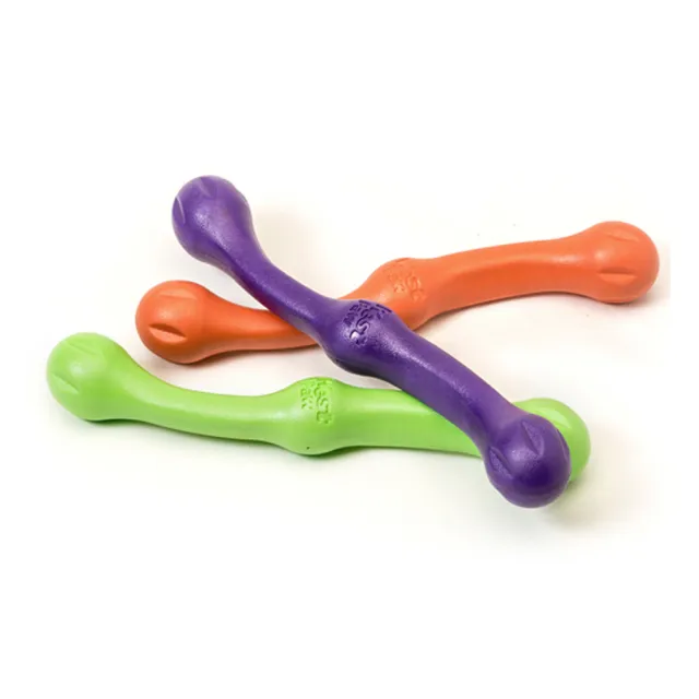 【West Paw】Zwig互動耐咬棒13.75英吋-L(中大型犬/狗玩具/耐咬/互動/拔河/拉扯/浮水/寵物玩具)