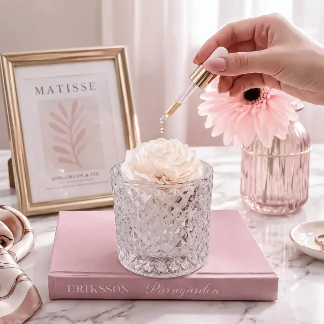 【The Forest 癒森林】野薔薇香氛擴香水晶禮盒含15ml品牌香氛油(送禮禮盒/居家香氛/生日禮物)