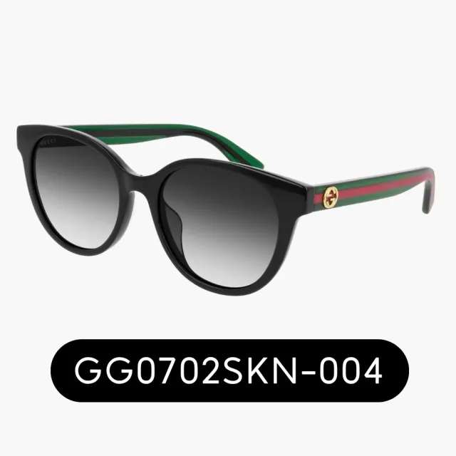 【GUCCI 古馳】亞洲版型 中性膠框太陽眼鏡組合(禮物／送禮首選 GG0714SA、GG0417SK、GG0960SA、GG1001SK)