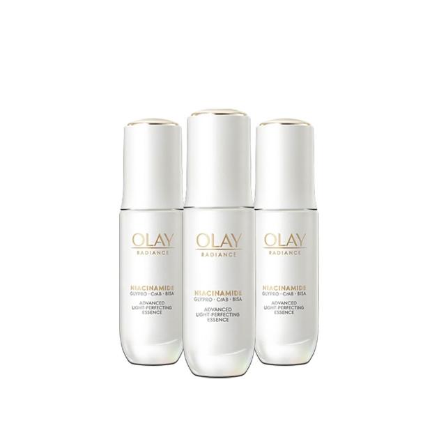 【OLAY 歐蕾】年度囤貨組★水光小白瓶獨家3入組精華液 (美白精華30ml x 3)