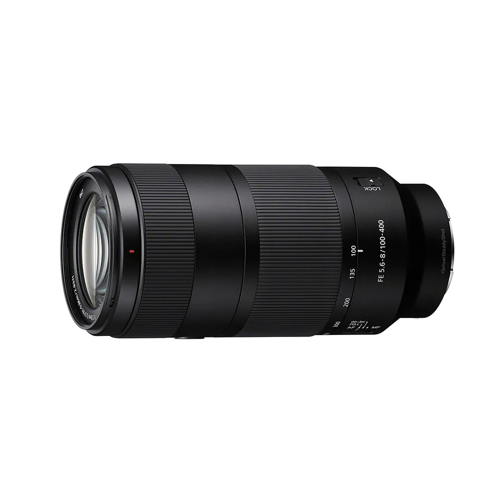 【SONY 索尼】SEL100400 輕巧超望遠變焦鏡頭 (公司貨 保固24個月)