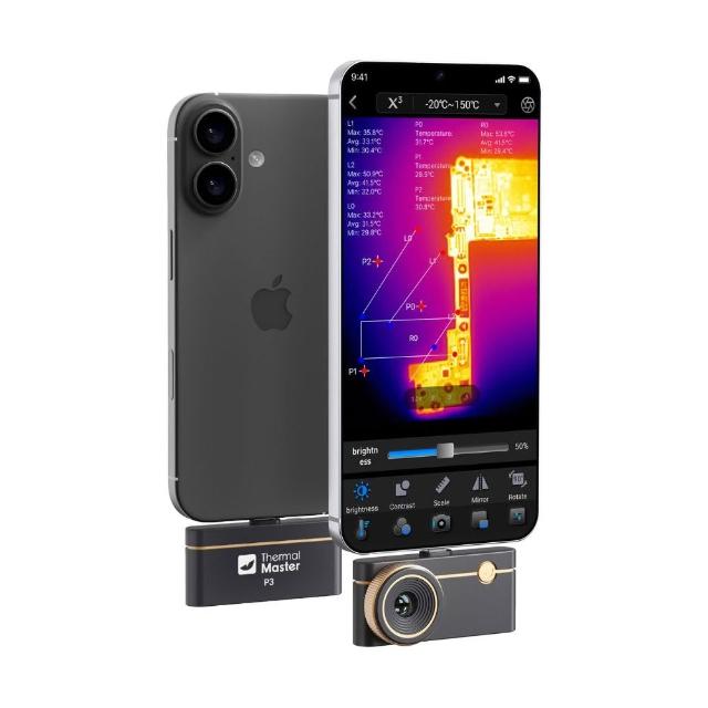 Thermal Master 天眼 P3手機熱像儀 - 抓漏、PCB、太陽能、配電盤檢測利器 (支援蘋果/安卓)