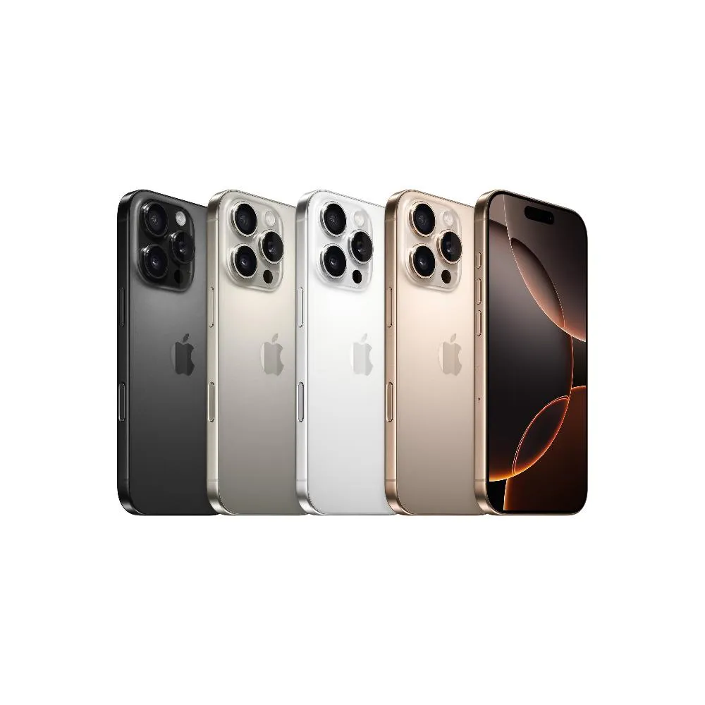 【Apple】A+級福利品 iPhone 16 Pro 256GB 6.3吋(贈充電線+玻璃貼+透明殼)