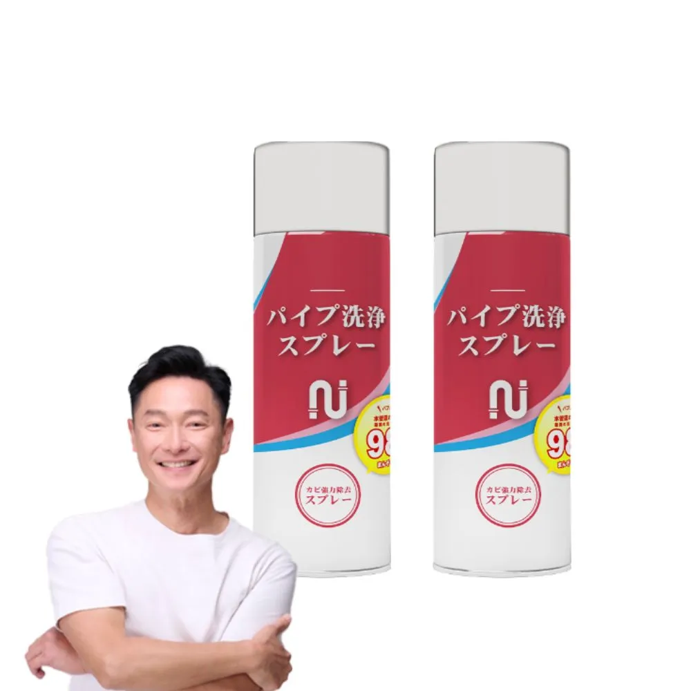 【寶媽咪】台灣3倍濃管道疏通慕斯2入(通通好/水管堵塞/水管疏通劑/管道疏通劑/管道泡泡)