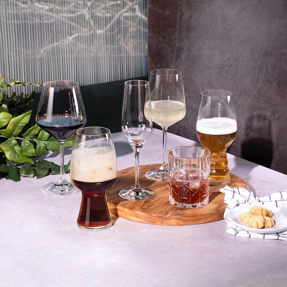 【Spiegelau】德國 Spiegelau 酒杯組 5款任選-6入組(歐洲製/水晶杯/紅酒杯/白酒杯/氣泡杯/啤酒杯/威士忌杯)
