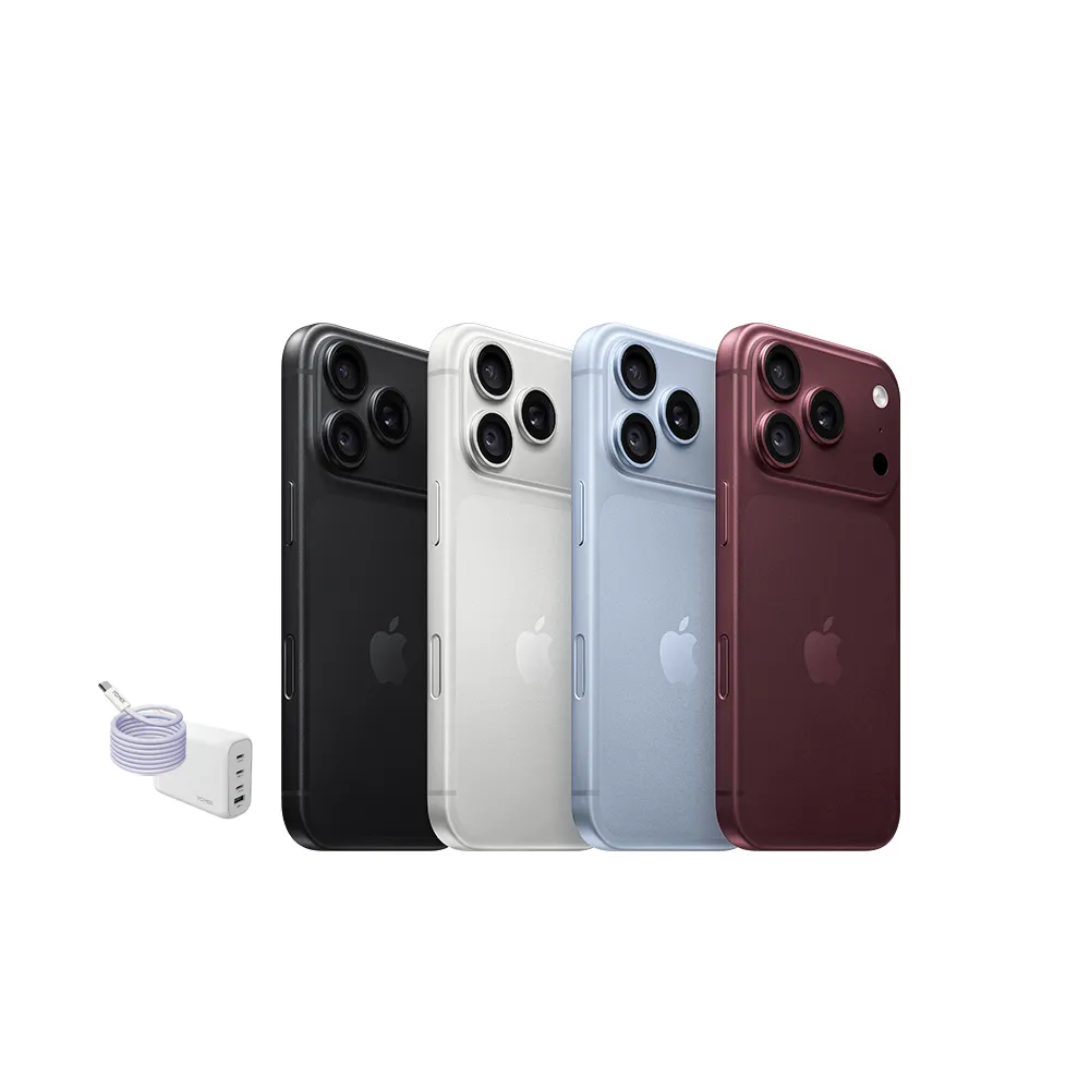 【Apple】iPhone 18 Pro(256G/6.3吋)(100W快充+編織線組)