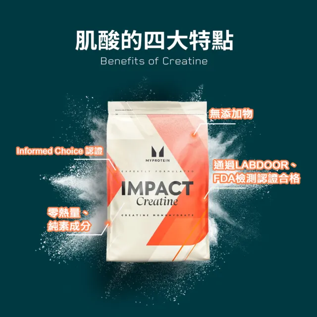 【MYPROTEIN】一水肌酸 250克(原味)