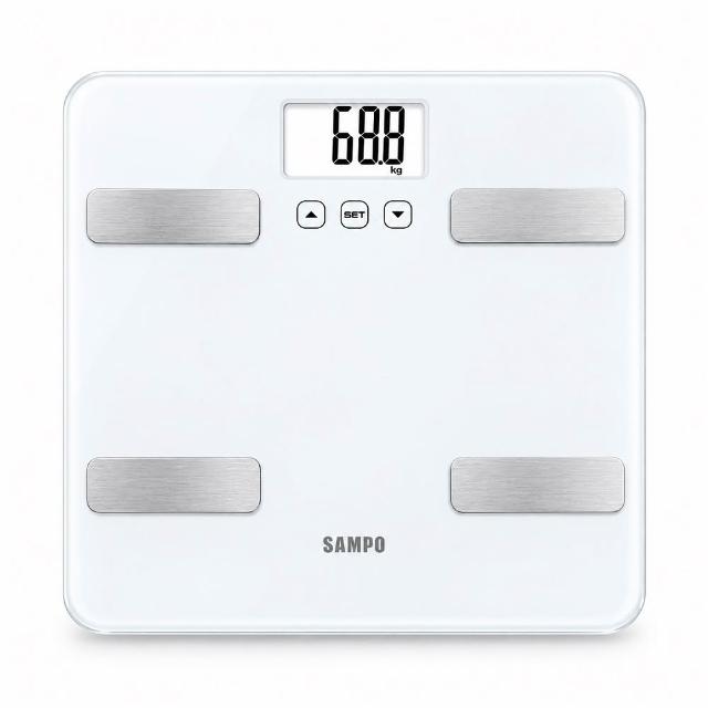 【SAMPO 聲寶】大螢幕智能電子體重計/體脂計(BF-Z2307SL)