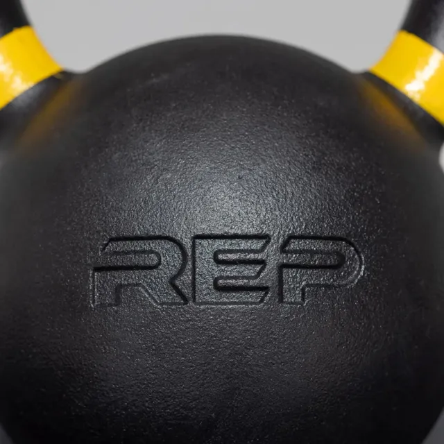【REP】鑄鐵實心標準壺鈴24kg(53LB)/核心重量訓練/抓舉/硬舉