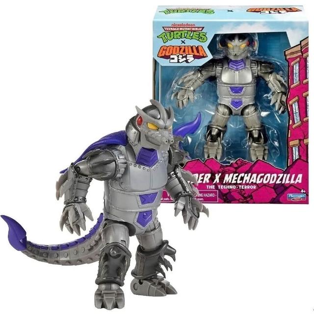 【PLAYMATES】TMNT x Godzilla 東寶怪獸 忍者龜 X 機械哥吉拉