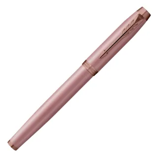 【PARKER】派克 新IM金屬系列 柔光粉 鋼筆 F尖