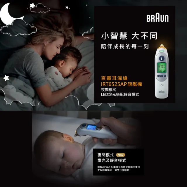 【BRAUN 百靈】耳溫槍IRT6525 (內附20個耳套及電池)