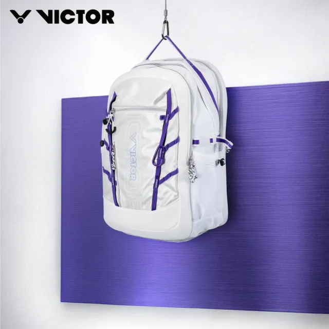 【VICTOR 勝利體育】後背包 羽球後背包 (BR5047 A 白)