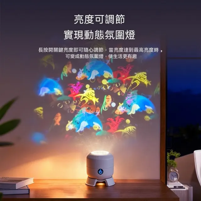 【Quality 聚家】LED投影燈 聖誕雪花射燈 裝飾燈 旋轉燈 桌面擺件 小夜燈 防滑底座/全方位投射