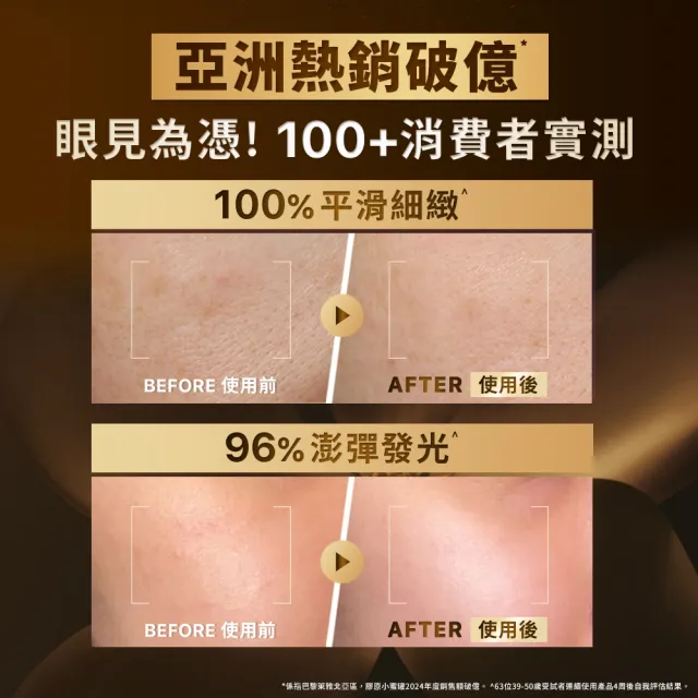 【L’OREAL Paris 巴黎萊雅】金致臻顏花蜜奢養膠原乳霜4.0升級版_2入組(輕盈/滋潤面霜)獨家/小蜜罐