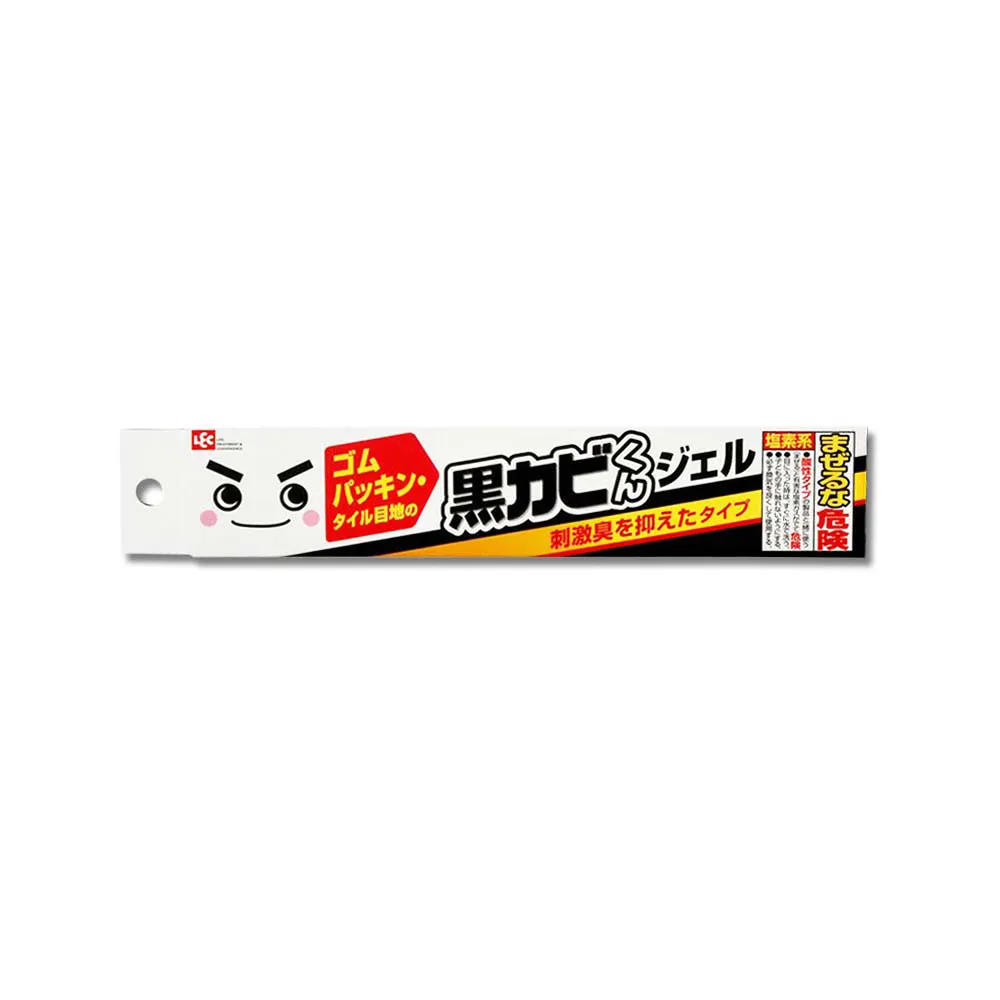 【LEC】日本LEC激落君-黑霉君浴室廁所鹼性除霉凝膠100g /盒(清潔劑磁磚隙縫矽利康除霉膏洗衣機膠圈去霉斑)