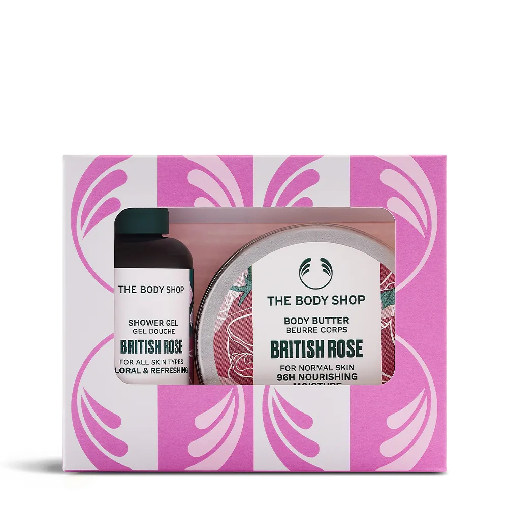 【THE BODY SHOP 美體小舖】2026AYR英皇玫瑰迷你原裝禮盒(生日禮物/情人節禮物)