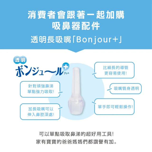 【BabySmile】BabySmile日本官方直營 S-504 家用型電動吸鼻器 ★強勁吸力★ 可搭配S-401 矽膠長吸嘴