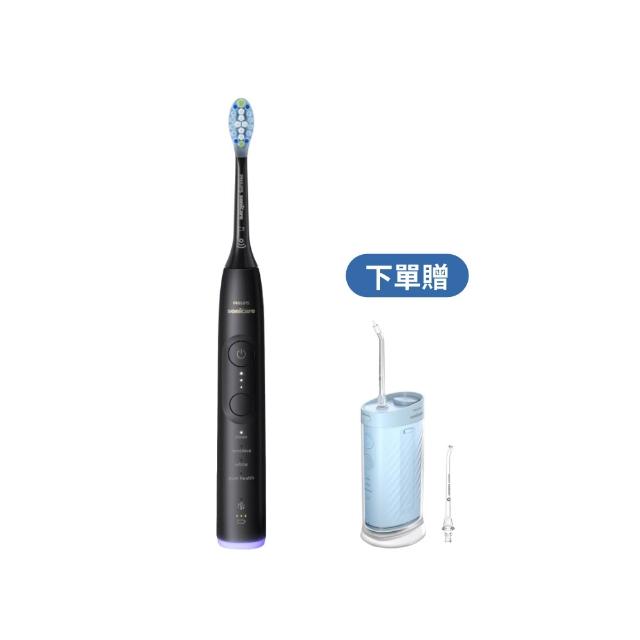 【Philips 飛利浦】momo獨家 HX7421/12 全能亮白音波電動牙刷-極致黑(官方直營/momo集資)