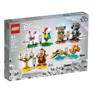 【LEGO 樂高】43226 迪士尼經典搭檔